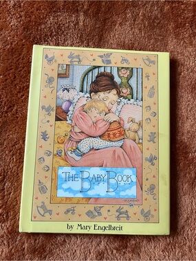 Mary Engelbreit Baby Keepsake Book - Yellow and Pink Artwork